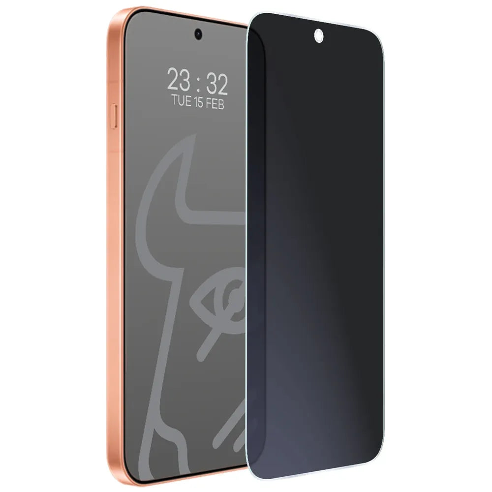 Hybridglas mit Privatschutzfilter für OPPO Find X10 Pro Max, Bizon Hybrid Shadow, Matt (5/6)