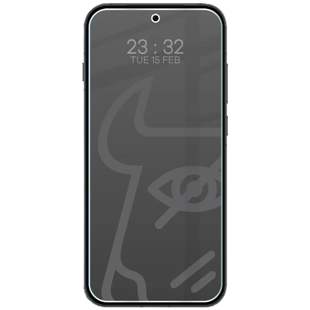 Hybridglas mit Privatschutzfilter für OPPO Reno16 Pro, Bizon Hybrid Shadow, Matt (3/6)