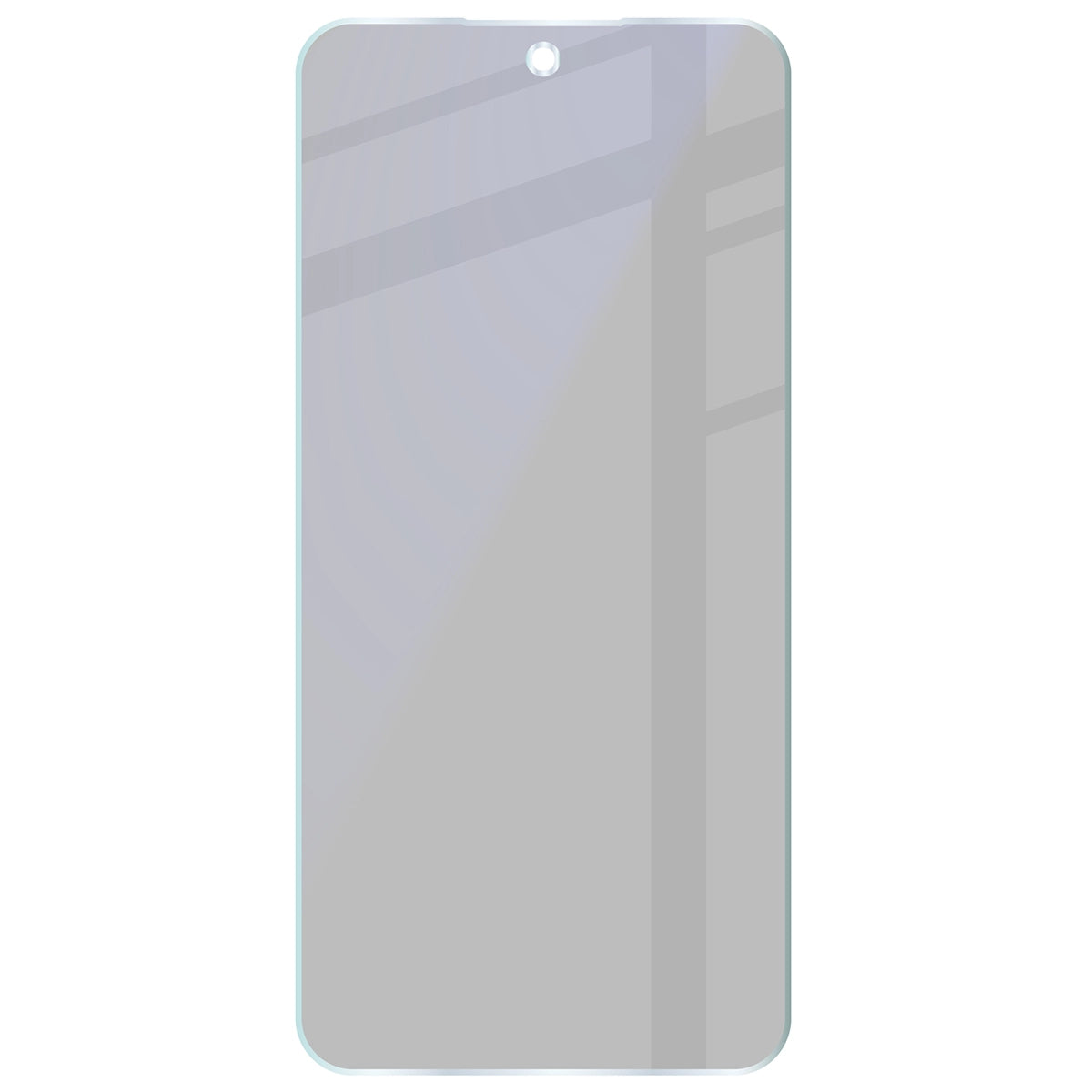 Hybridglas mit Privatschutzfilter für Galaxy A27 5G, Bizon Hybrid Shadow, Matt