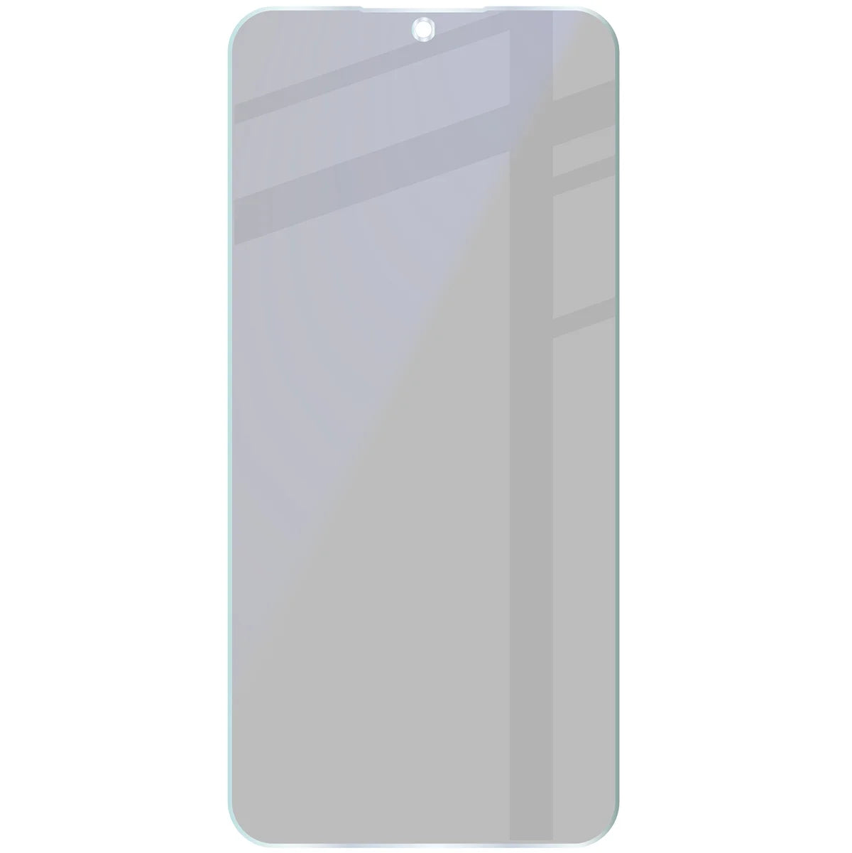 Hybridglas mit Privatschutzfilter für Galaxy A37 5G, Bizon Hybrid Shadow, Matt