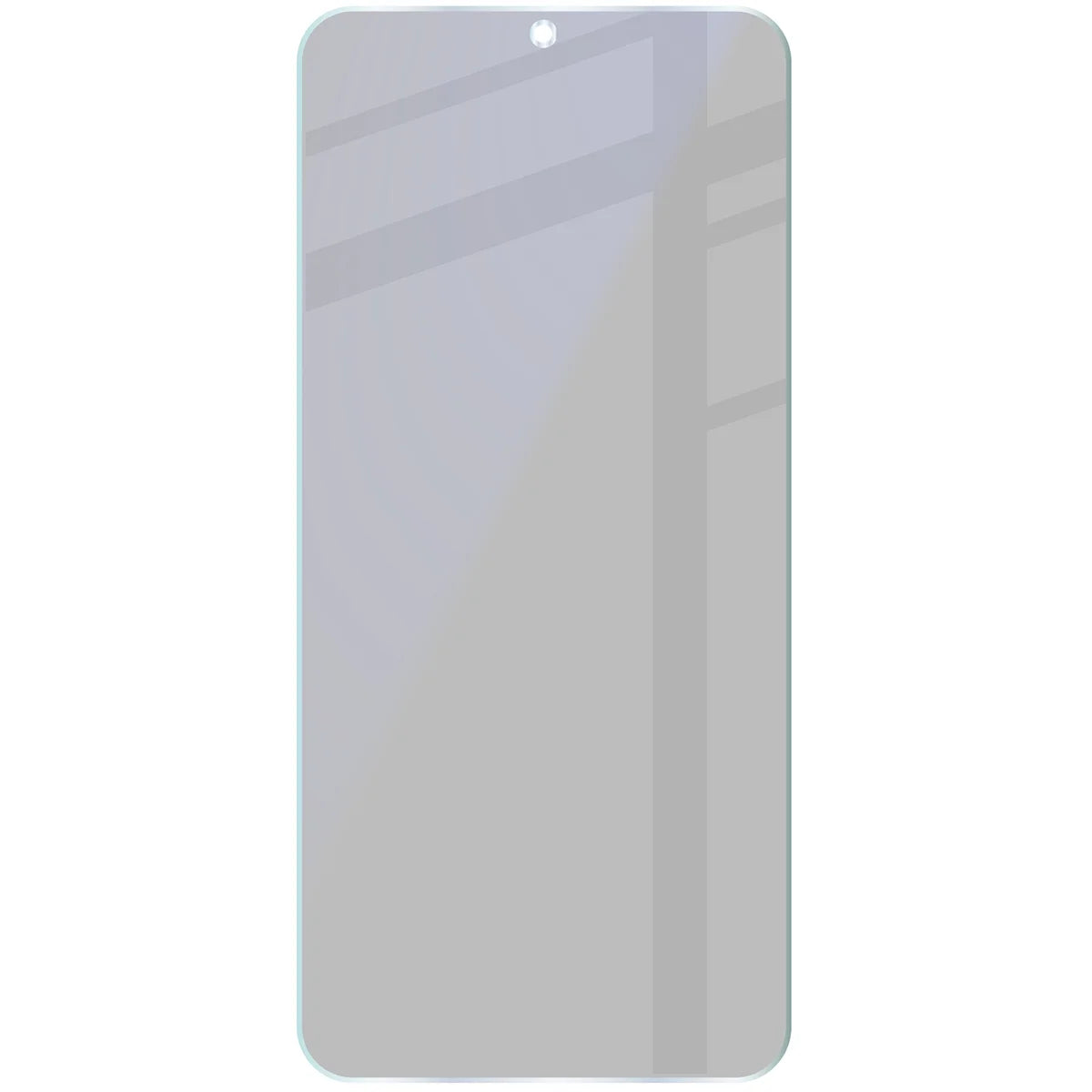 Hybridglas mit Privatschutzfilter für Galaxy A57 5G, Bizon Hybrid Shadow, Matt