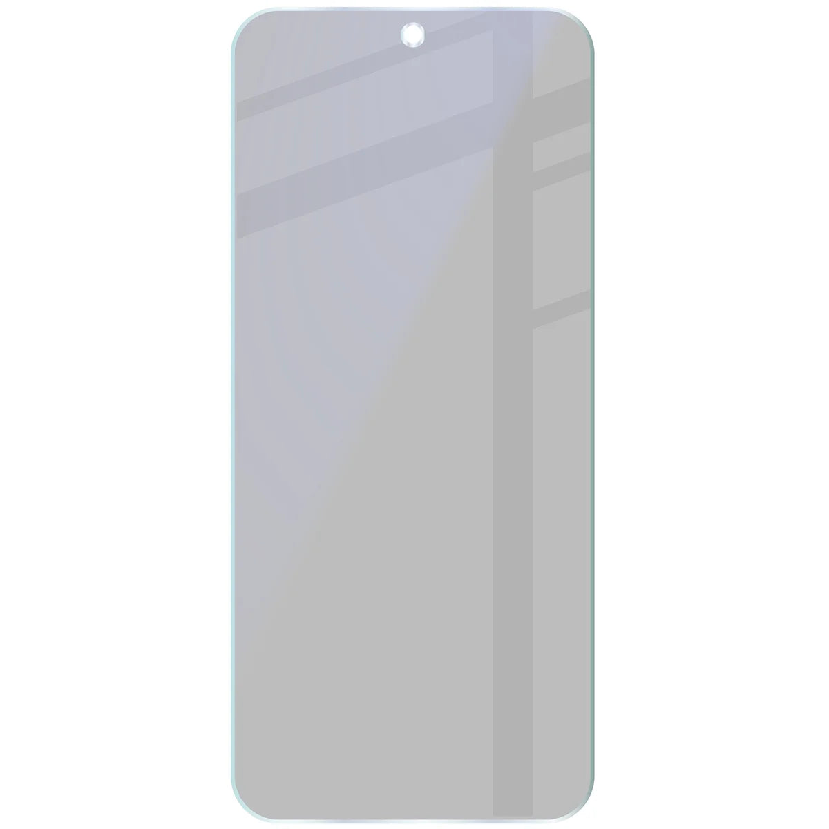 Hybridglas mit Privatschutzfilter für Vivo V70 FE 5G, Bizon Hybrid Shadow, Matt