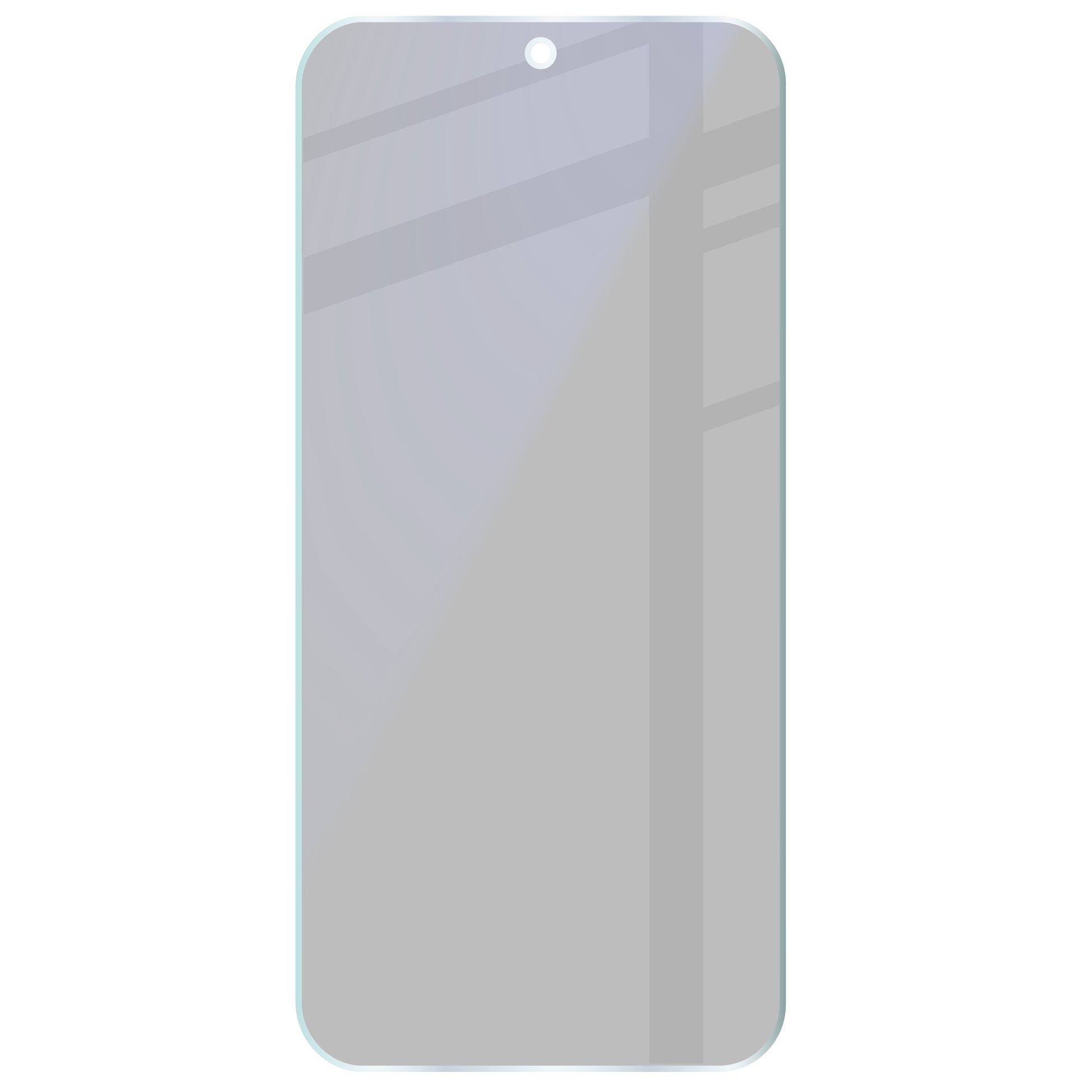 Hybridglas mit Privatschutzfilter für Xiaomi 15T Pro, Bizon Hybrid Shadow, Matt