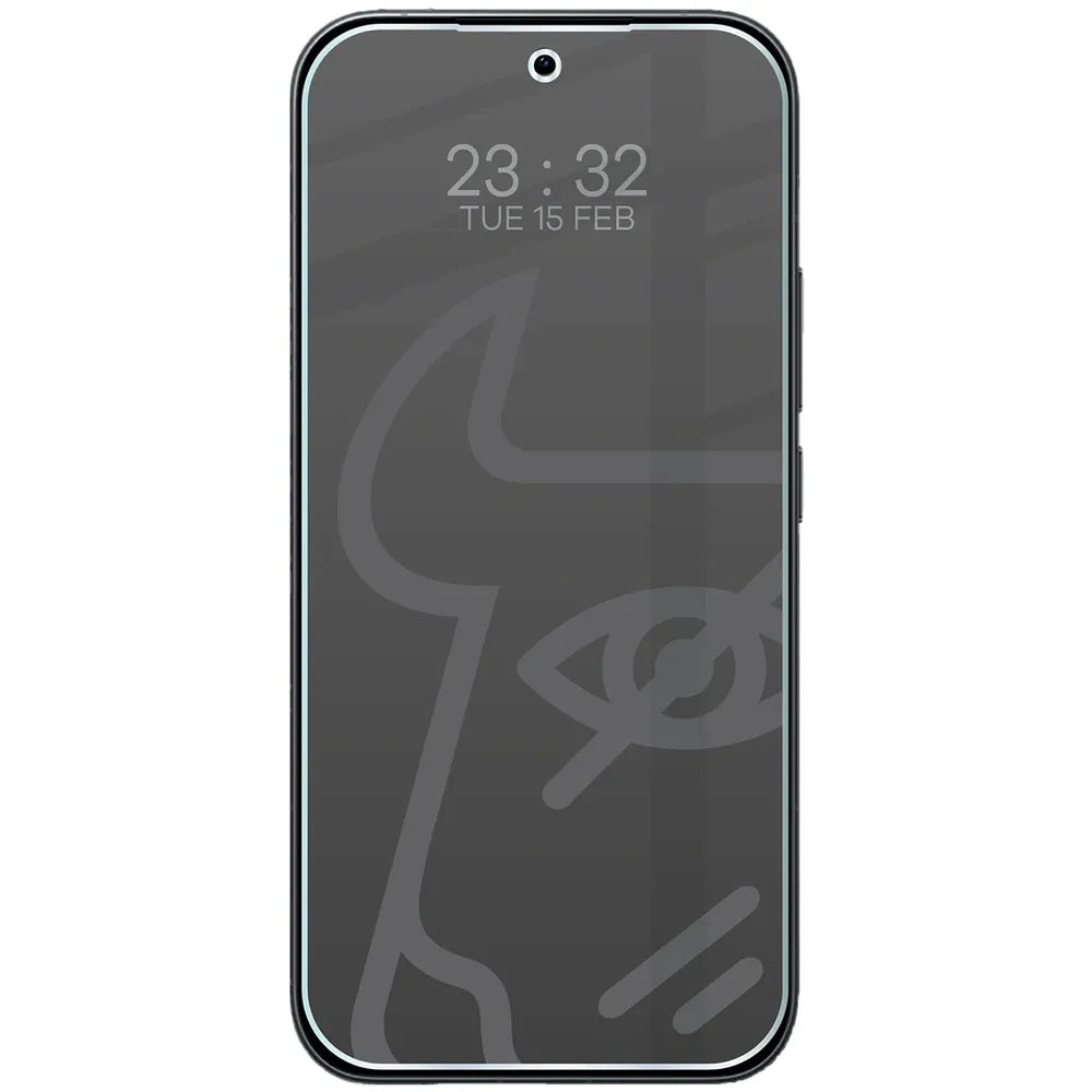 Hybridglas mit Privatschutzfilter für Xiaomi POCO F9 Pro, Bizon Hybrid Shadow, Matt (3/6)