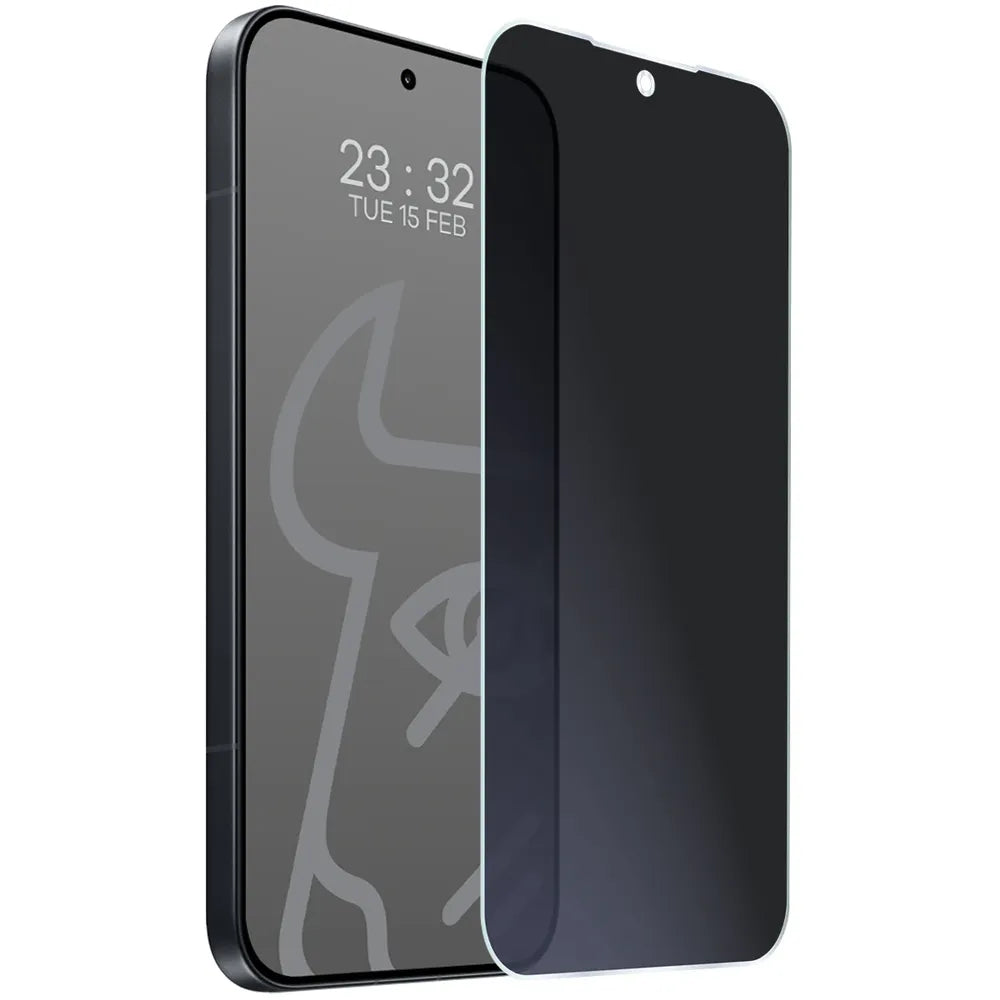 Hybridglas mit Privatschutzfilter für Xiaomi POCO F9 Ultra, Bizon Hybrid Shadow, Matt (5/6)