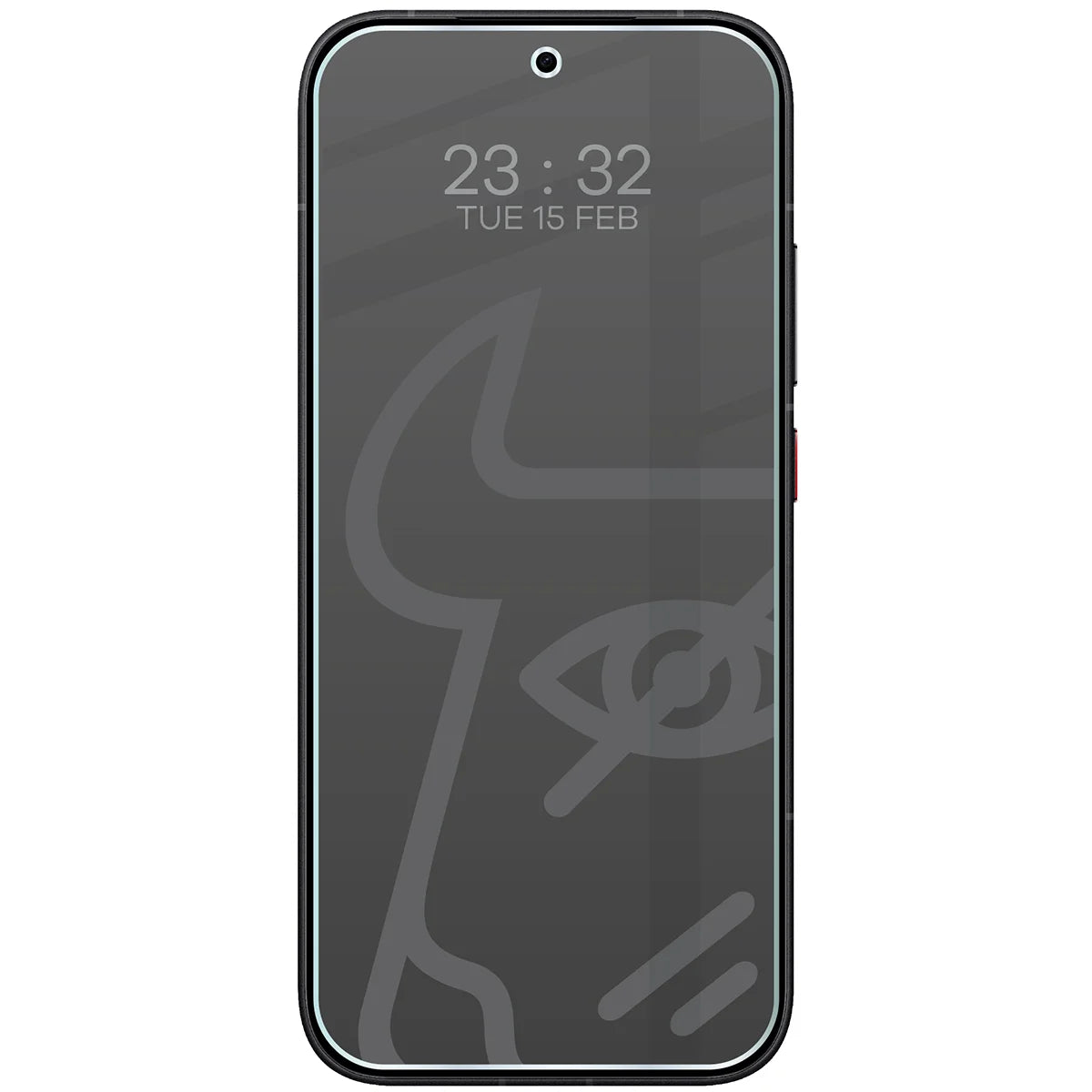 Hybridglas mit Privatschutzfilter für Xiaomi POCO X8 Pro, Bizon Hybrid Shadow, Matt