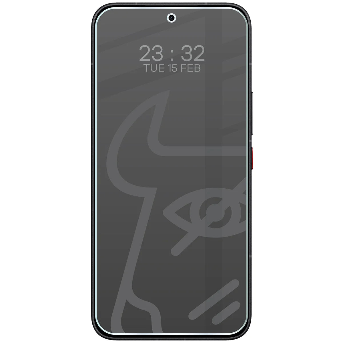 Hybridglas mit Privatschutzfilter für Xiaomi POCO X8 Pro Max, Bizon Hybrid Shadow, Matt