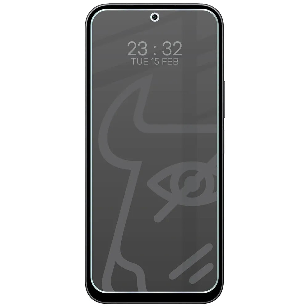 Hybridglas mit Privatschutzfilter für Xiaomi Redmi Note 17 4G/5G, Bizon Hybrid Shadow, Matt (3/6)