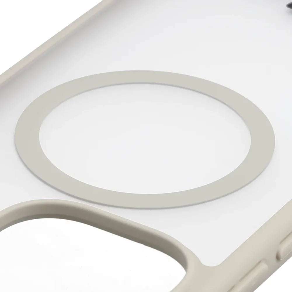Handyhülle mit Magnetring + gehärtetem Glas für Xiaomi Redmi Note 17 4G/5G, Bizon MatteO Pack, Getönt-Beige (4/9)