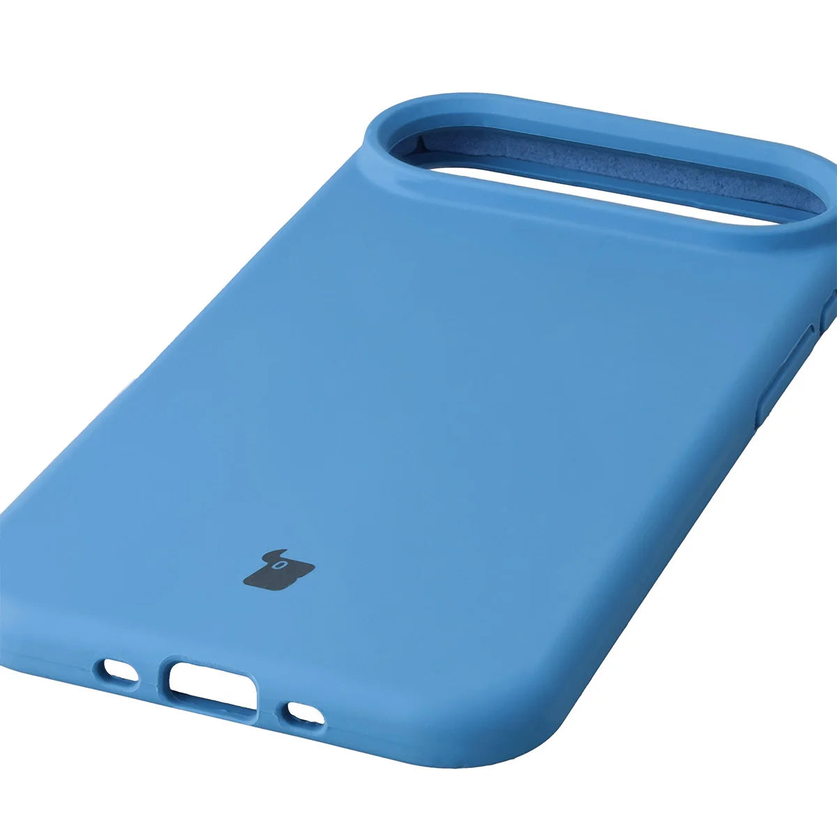 Silikon Handyhülle für iPhone Air, Bizon Soft Case, Blau