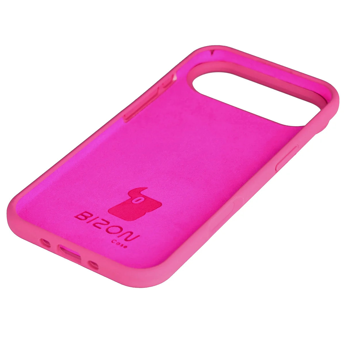 Silikon Handyhülle für iPhone Air, Bizon Soft Case, Dunkelpink