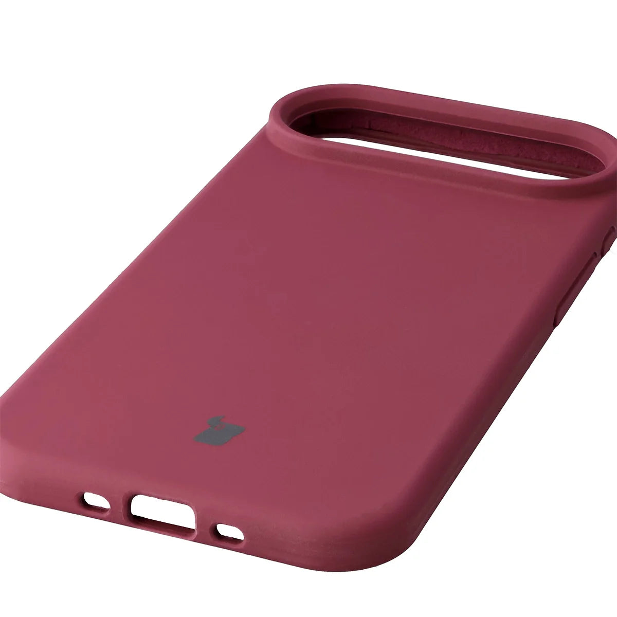 Silikon Handyhülle für iPhone Air, Bizon Soft Case, Pflaumenfarbe