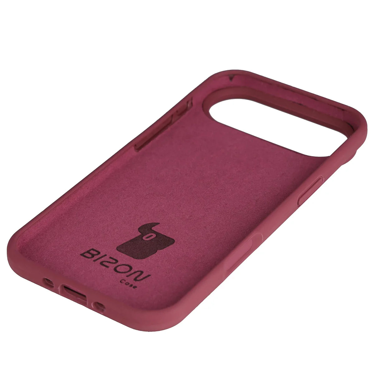 Silikon Handyhülle für iPhone Air, Bizon Soft Case, Pflaumenfarbe