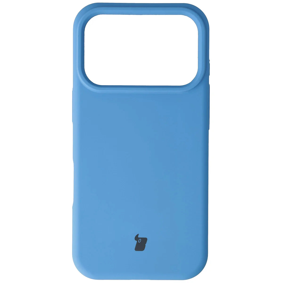 Silikon Handyhülle für iPhone 17 Pro, Bizon Soft Case, Blau