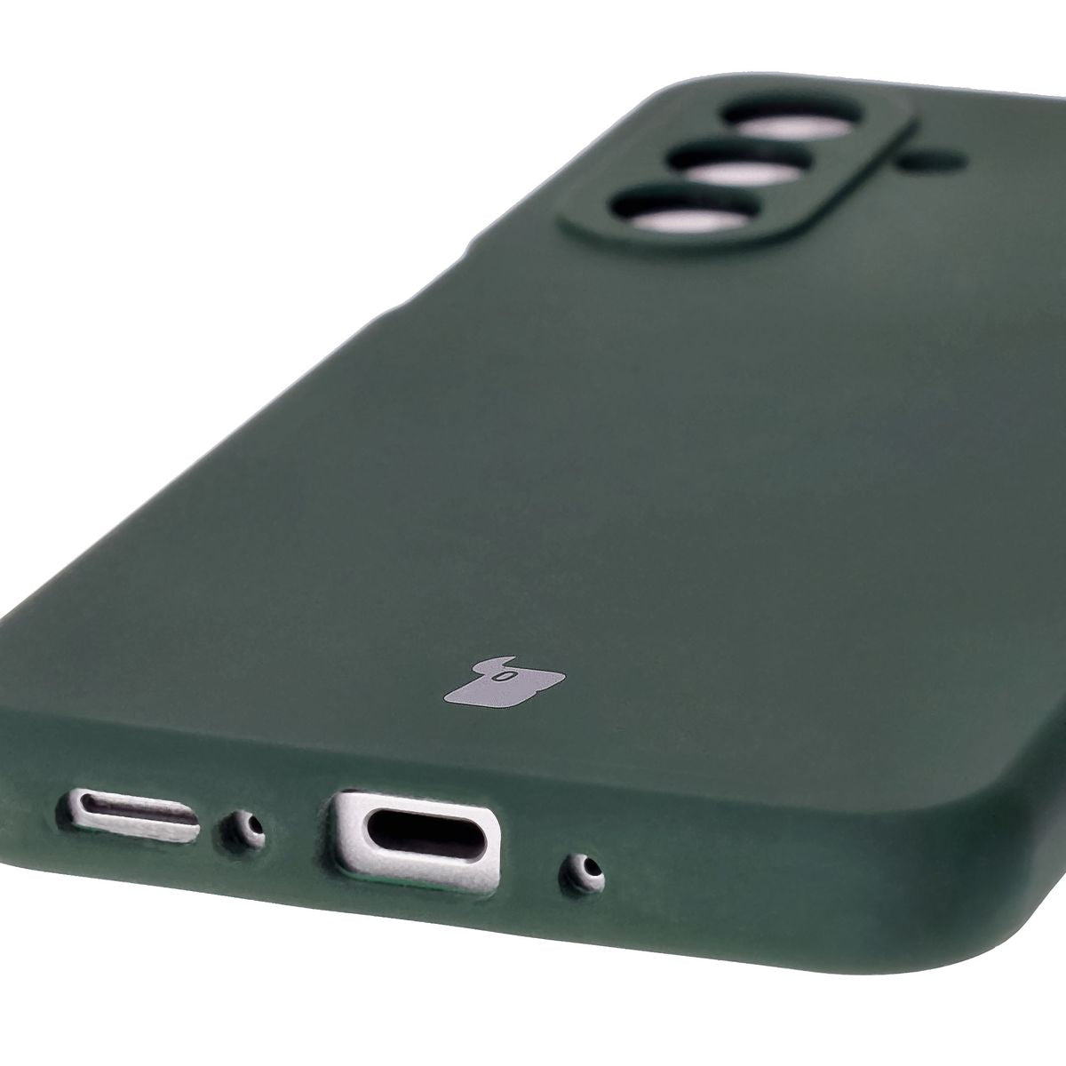 Silikon Handyhülle für Galaxy A17 5G / A26 5G, Bizon Soft Case, Dunkelgrün
