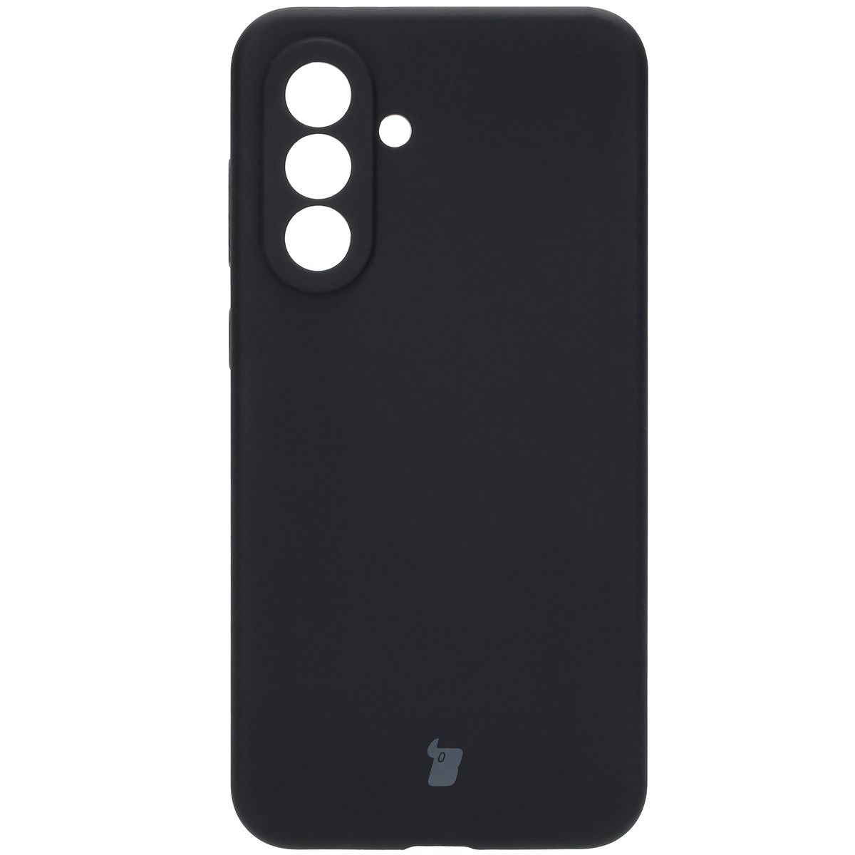 Silikon Handyhülle für Galaxy A36 5G, Bizon Soft Case, Schwarz