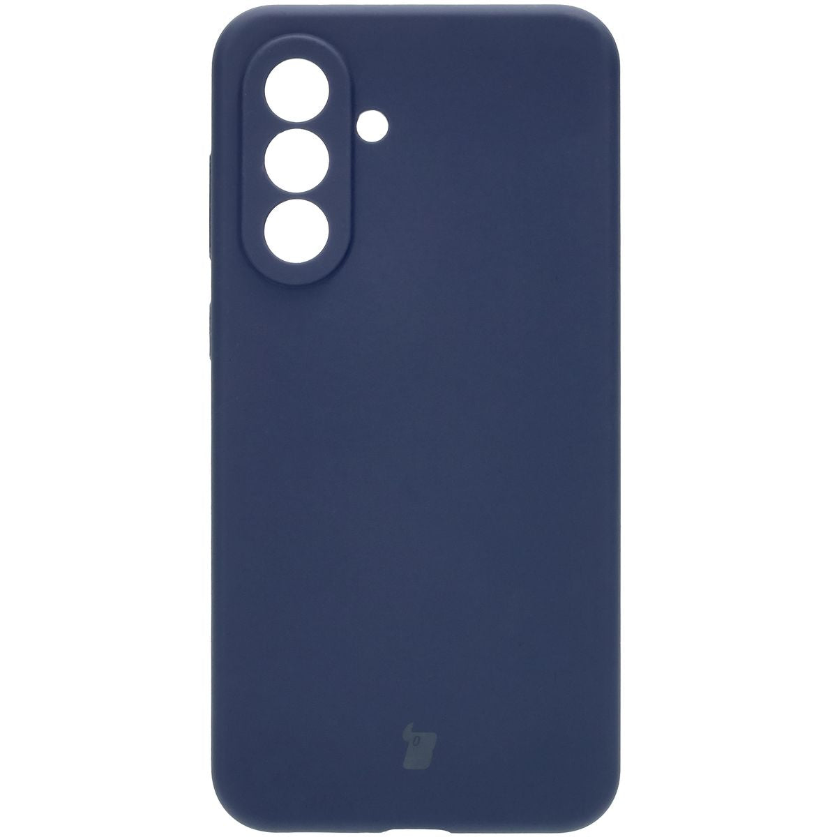 Silikon Handyhülle für Galaxy A36 5G, Bizon Soft Case, Dunkelblau