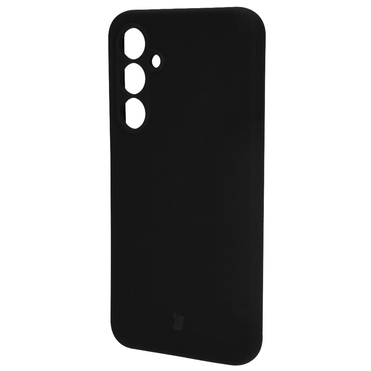 Silikon Schutzhülle für Galaxy A55 5G, Bizon Soft Case, Schwarz