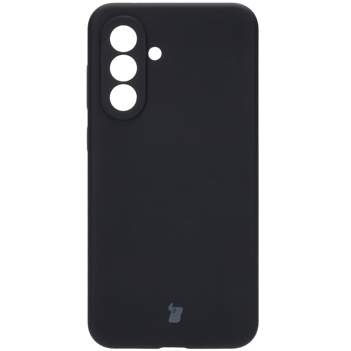 Silikon Handyhülle für Galaxy A56 5G, Bizon Soft Case, Schwarz