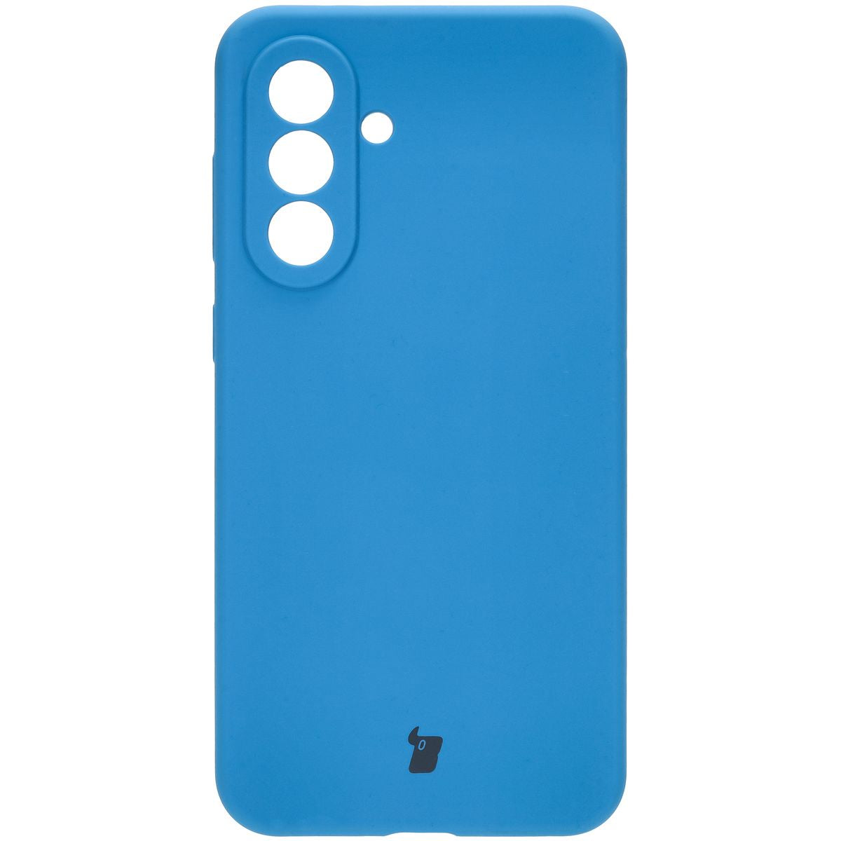 Silikon Handyhülle für Galaxy A56 5G, Bizon Soft Case, Blau