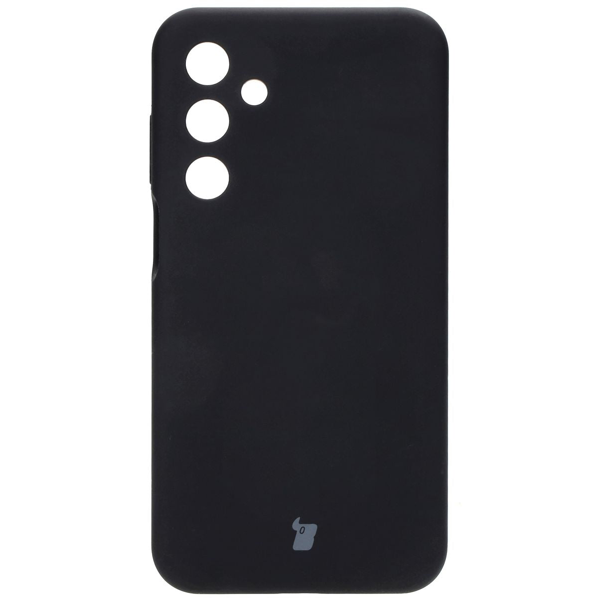 Silikon Handyhülle für Galaxy M35 5G, Bizon Soft Case, Schwarz