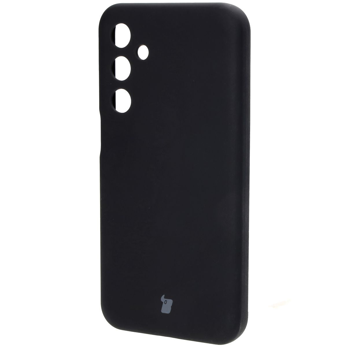 Silikon Handyhülle für Galaxy M35 5G, Bizon Soft Case, Schwarz