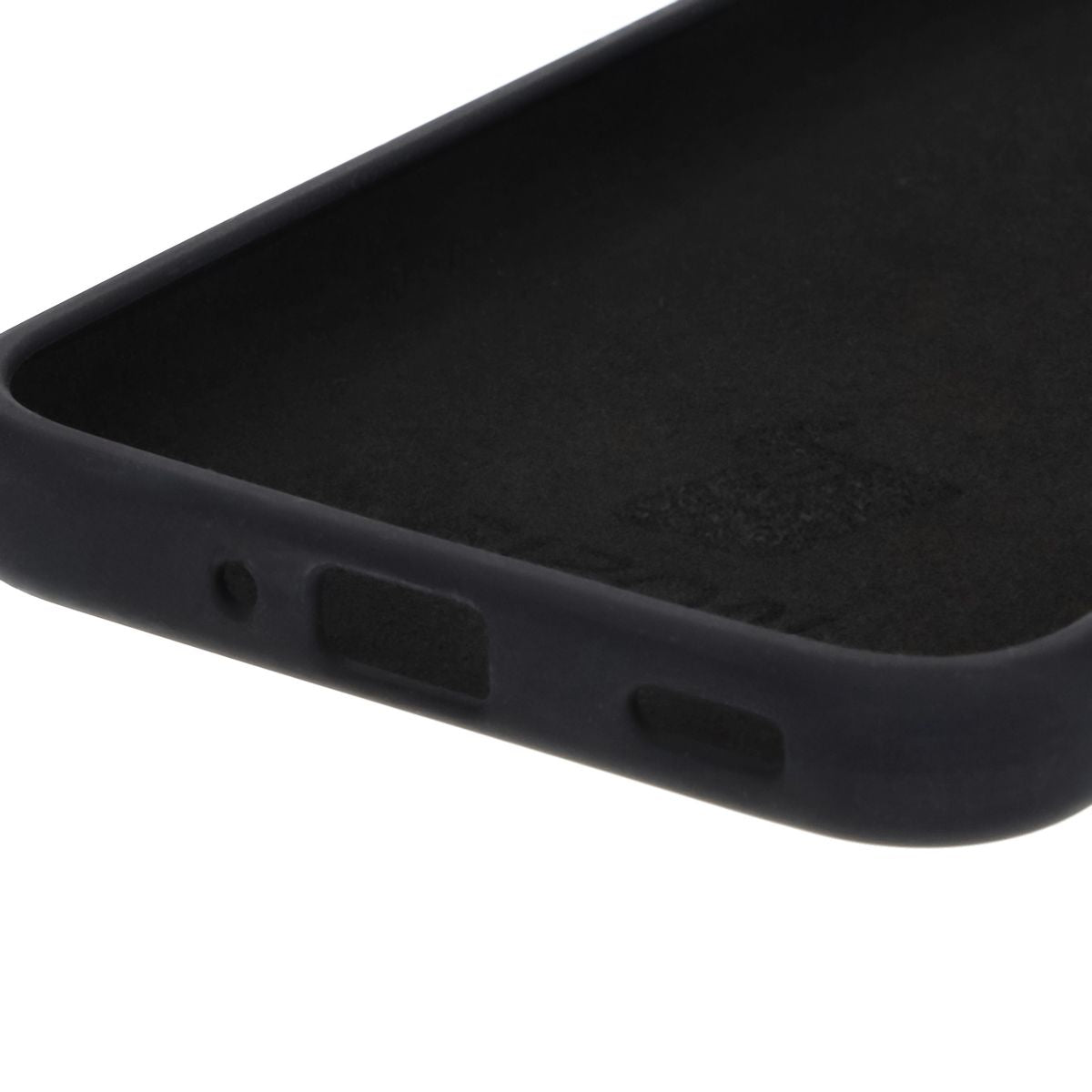 Silikon Handyhülle für Galaxy M35 5G, Bizon Soft Case, Schwarz