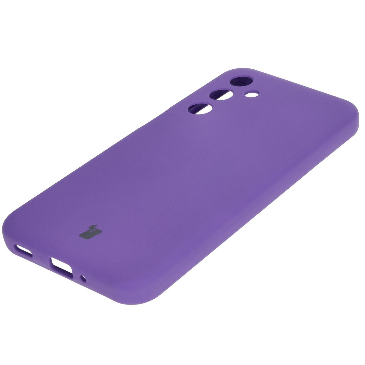 Silikon Handyhülle für Galaxy M35 5G, Bizon Soft Case, Violett
