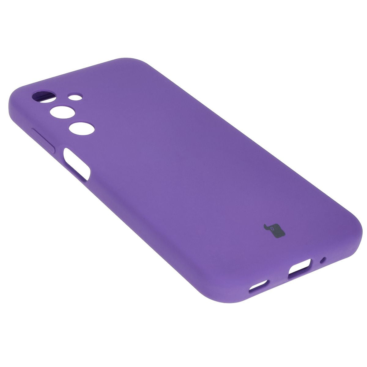Silikon Handyhülle für Galaxy M35 5G, Bizon Soft Case, Violett
