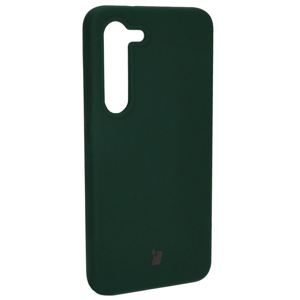 Silikon Schutzhülle für Galaxy S23, Bizon Soft Case, Dunkelgrün