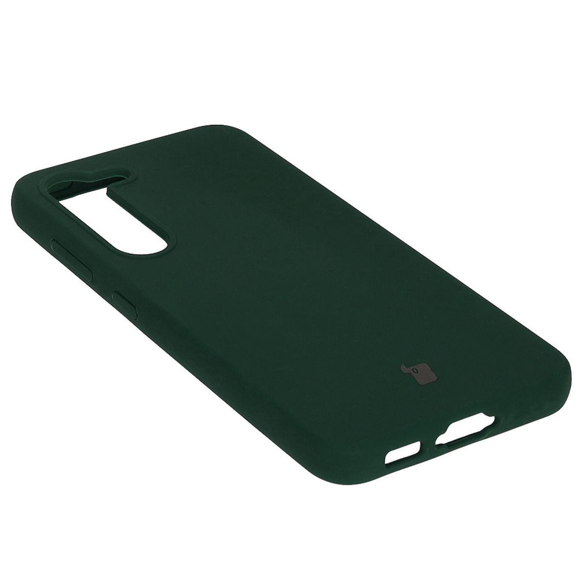 Silikon Schutzhülle für Galaxy S23, Bizon Soft Case, Dunkelgrün