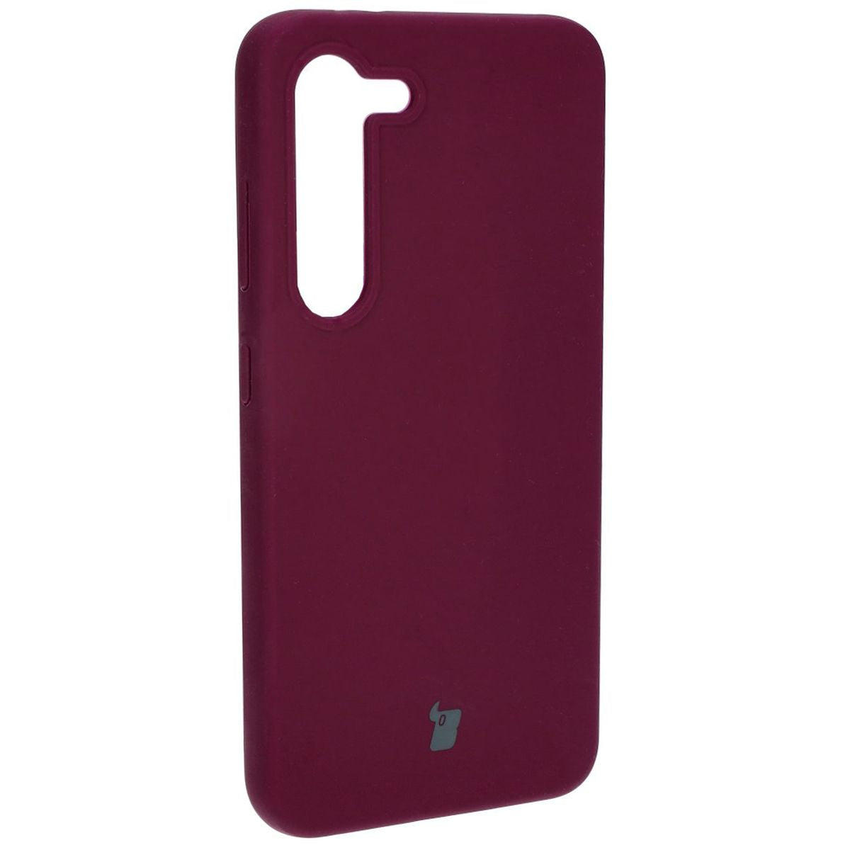 Silikon Schutzhülle für Galaxy S23, Bizon Soft Case, Pflaumenfarbe