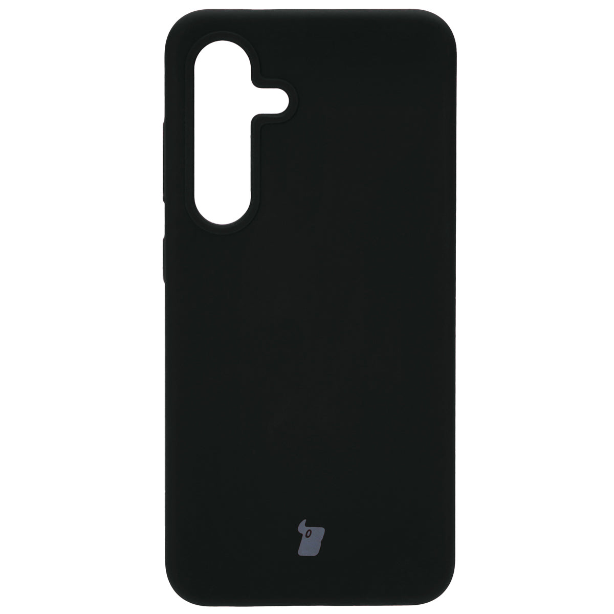 Silikon Handyhülle für Galaxy S24, Bizon Soft Case, Schwarz