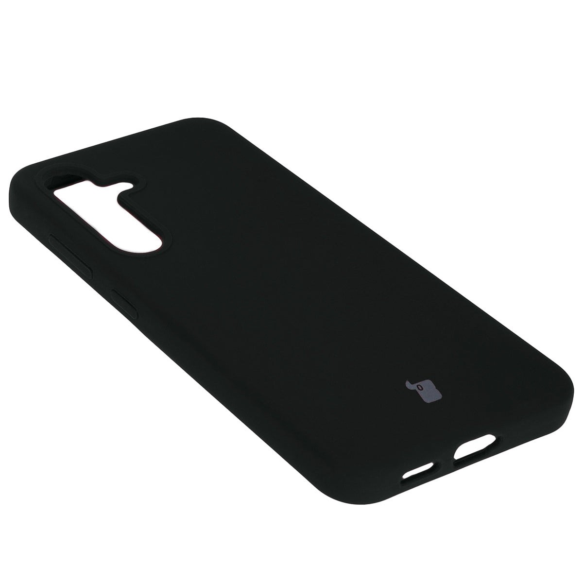 Silikon Handyhülle für Galaxy S24, Bizon Soft Case, Schwarz
