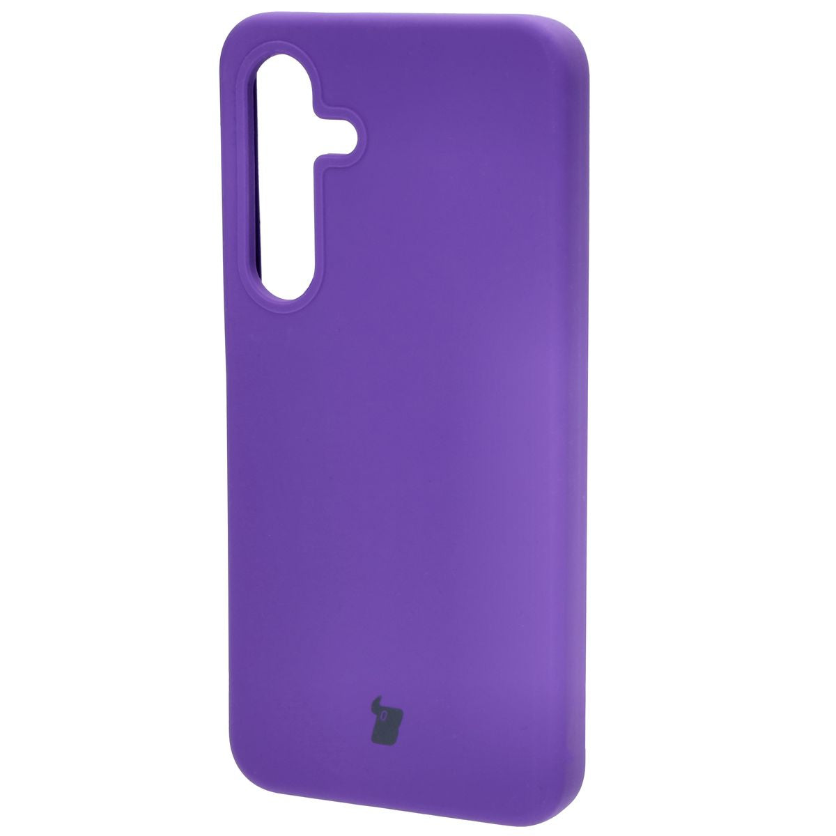 Silikon Handyhülle für Galaxy S24, Bizon Soft Case, Violett