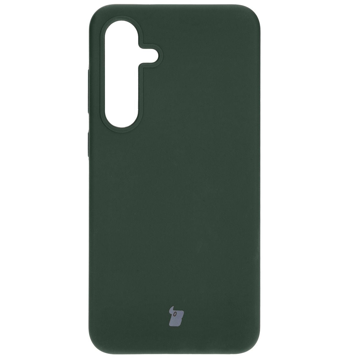 Silikon Handyhülle für Galaxy S24 Plus, Bizon Soft Case, Dunkelgrün