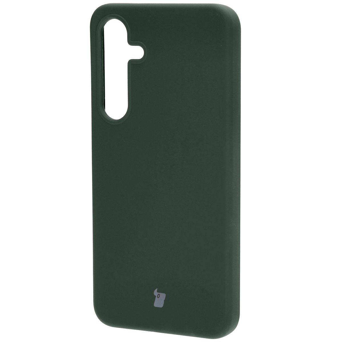 Silikon Handyhülle für Galaxy S24 Plus, Bizon Soft Case, Dunkelgrün