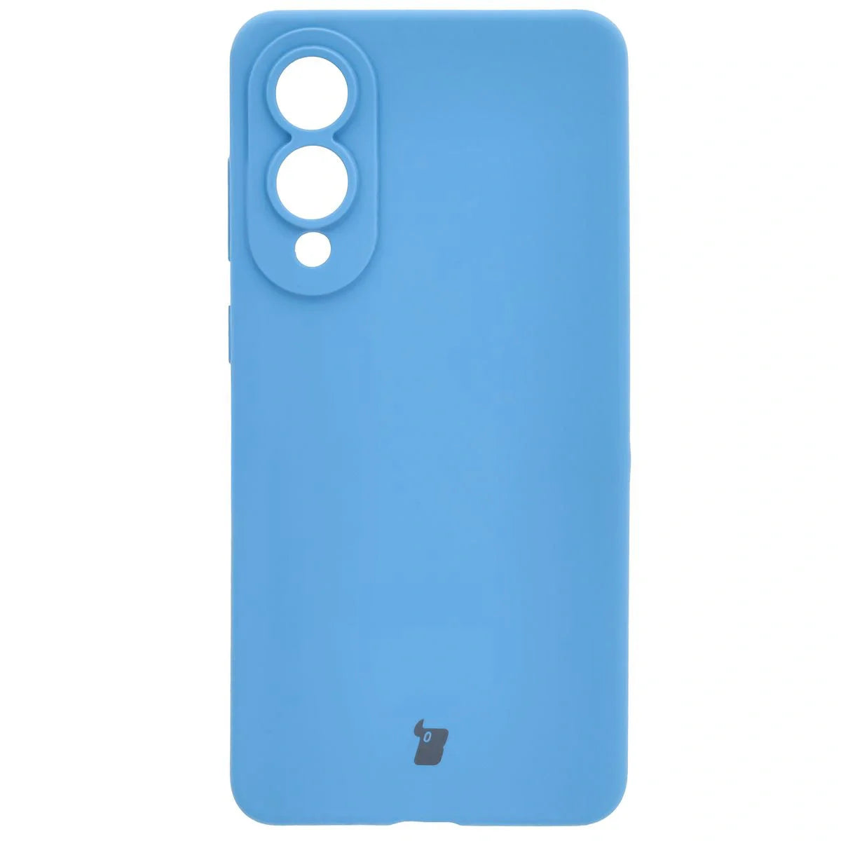 Silikon Handyhülle für Galaxy S25 Edge, Bizon Soft Case, Blau