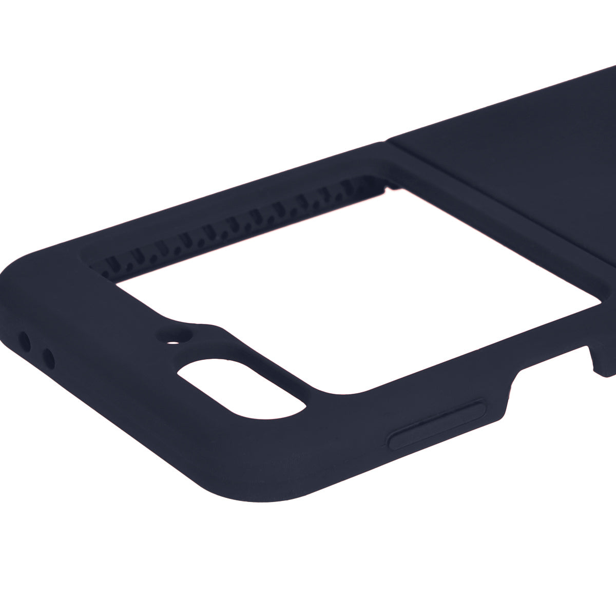 Silikon Handyhülle für Galaxy Z Flip7 FE / Z Flip6, Bizon Soft Case, Dunkelblau