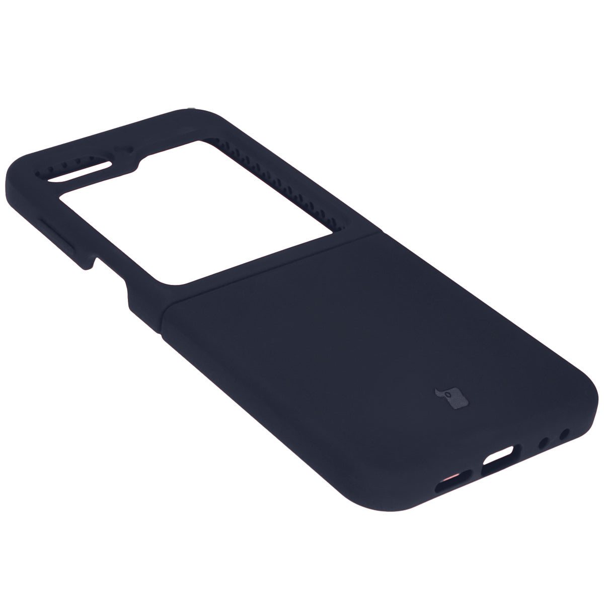 Silikon Handyhülle für Galaxy Z Flip7 FE / Z Flip6, Bizon Soft Case, Dunkelblau