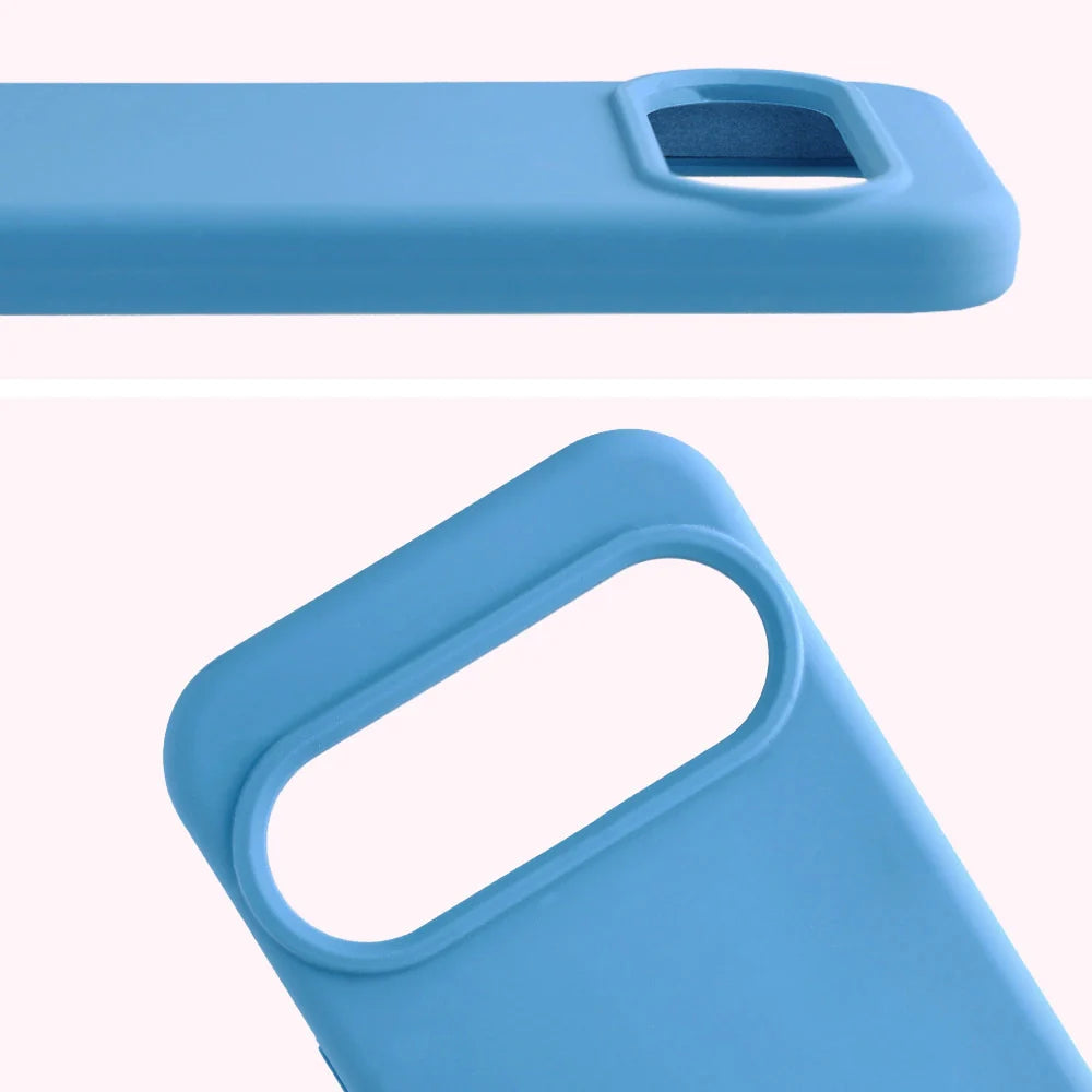 Silikon Handyhülle für Google Pixel 10 / 10 Pro, Bizon Soft Case, Blau