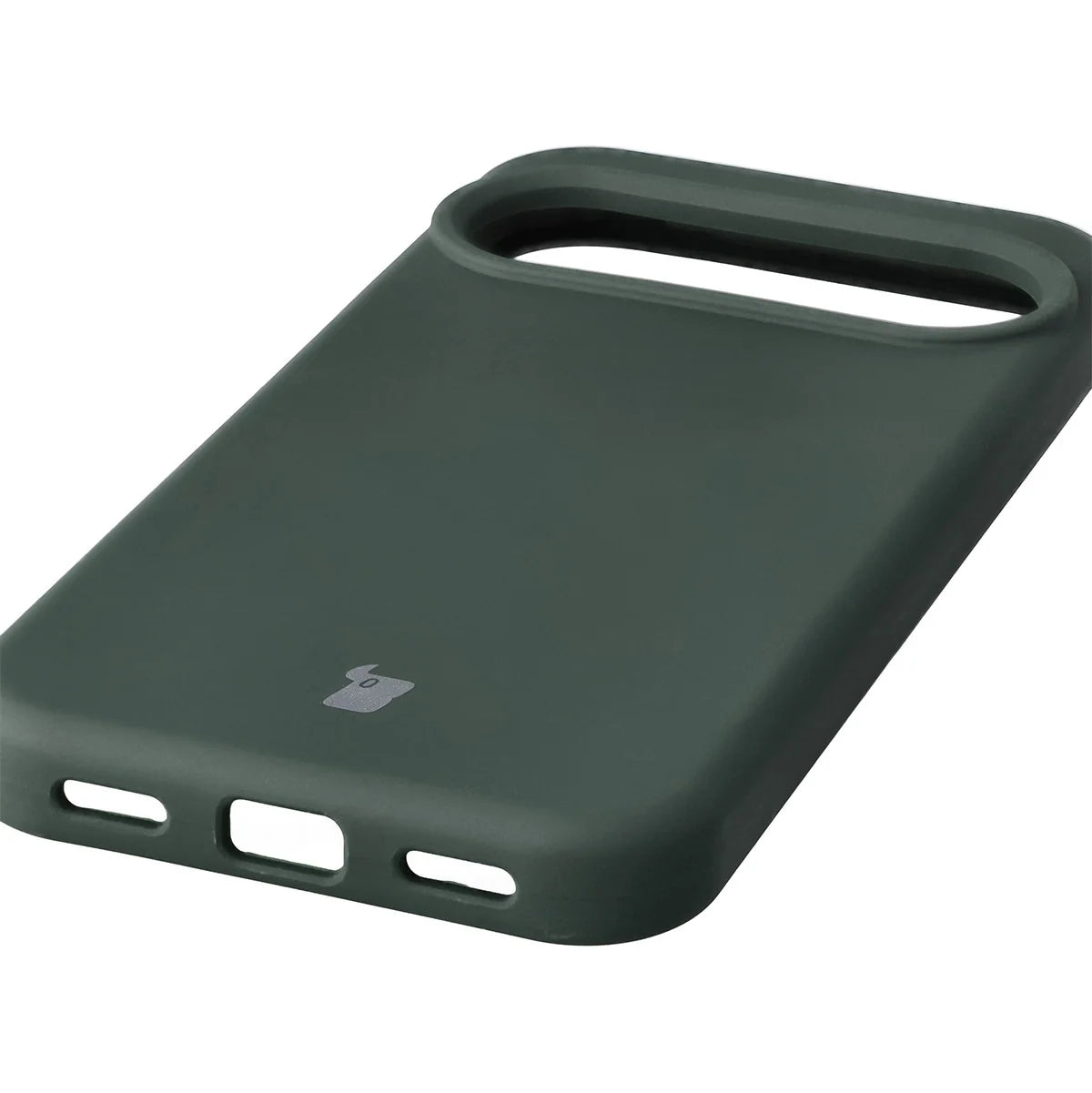 Silikon Handyhülle für Google Pixel 10 / 10 Pro, Bizon Soft Case, Dunkelgrün