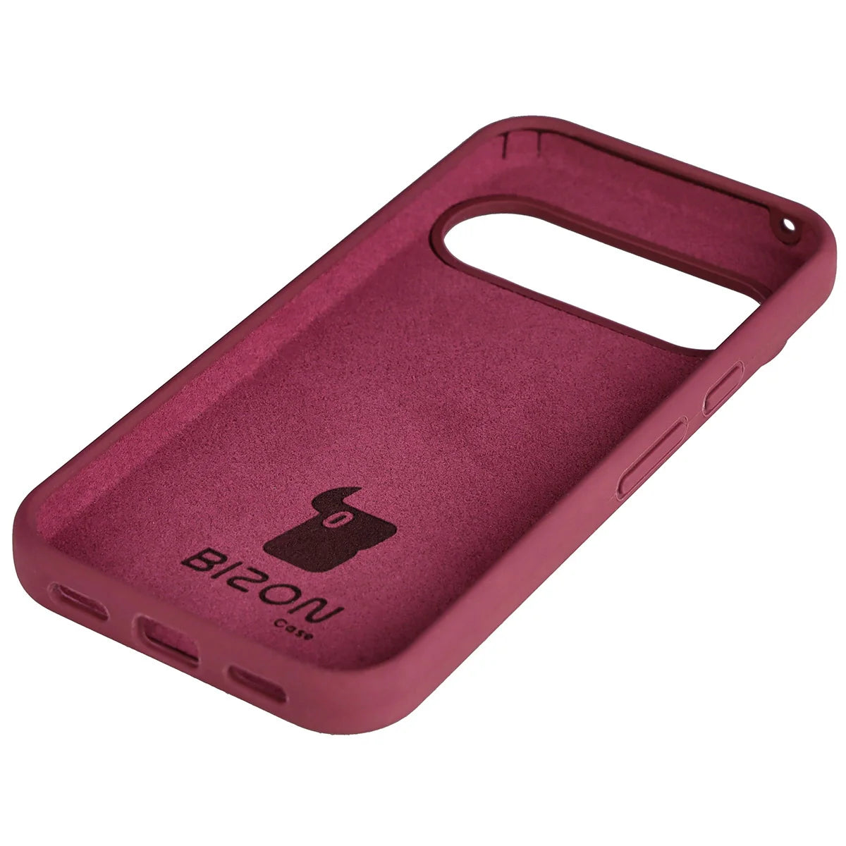 Silikon Handyhülle für Google Pixel 10 / 10 Pro, Bizon Soft Case, Pflaumenfarbe