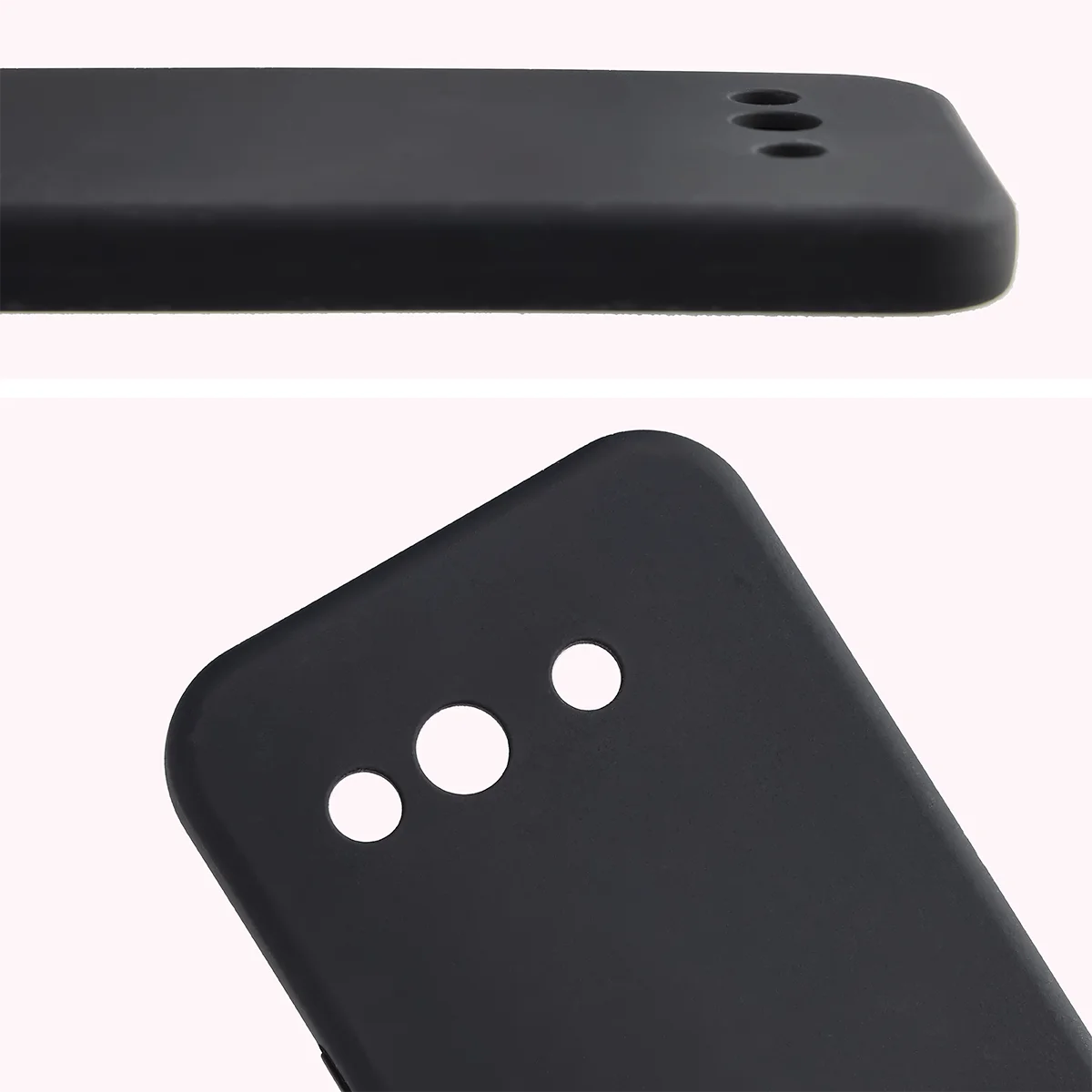 Silikon Handyhülle für Google Pixel 10a, Bizon Soft Case, Schwarz