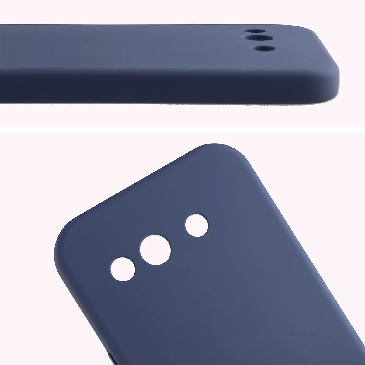 Silikon Handyhülle für Google Pixel 10a, Bizon Soft Case, Dunkelblau