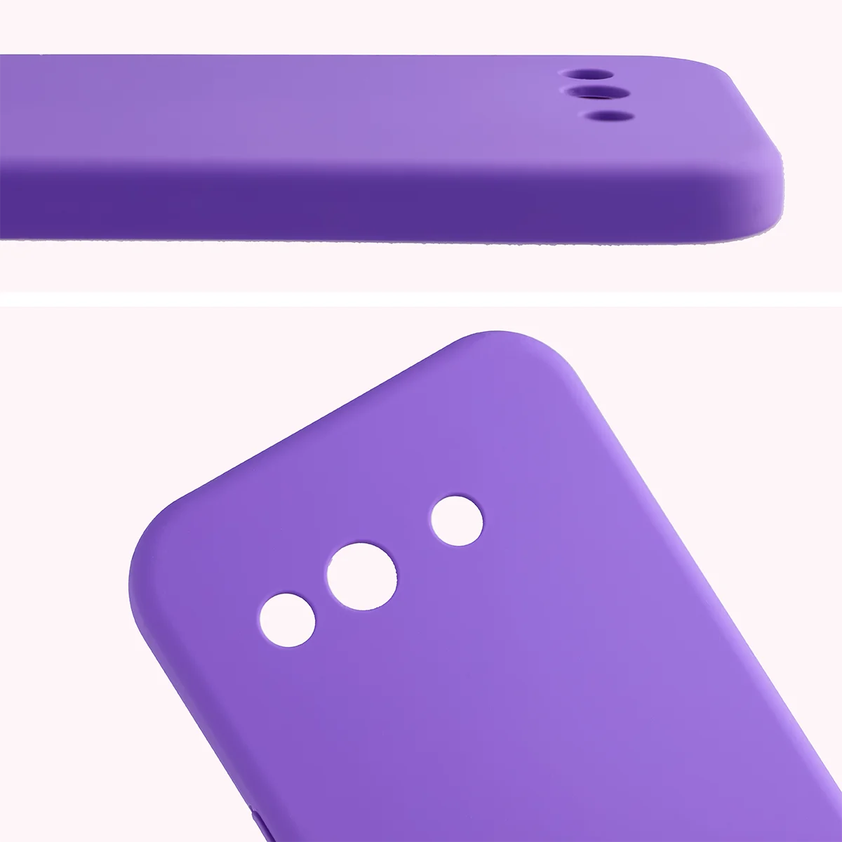 Silikon Handyhülle für Google Pixel 10a, Bizon Soft Case, Violett