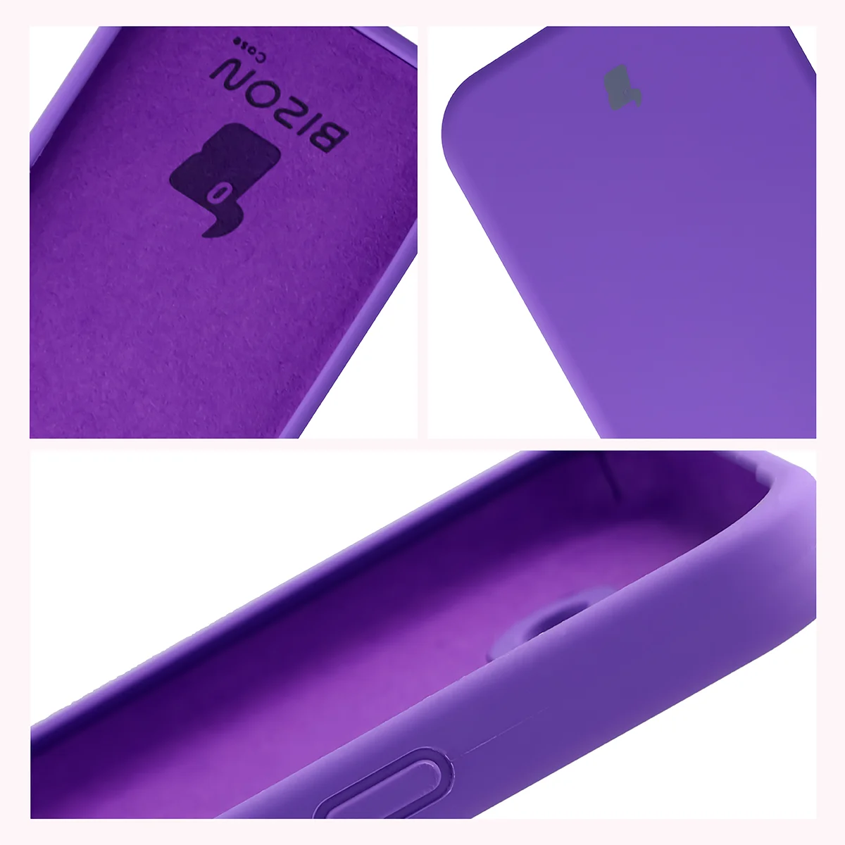 Silikon Handyhülle für Google Pixel 10a, Bizon Soft Case, Violett