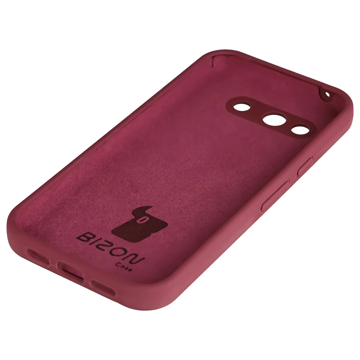 Silikon Handyhülle für Google Pixel 10a, Bizon Soft Case, Pflaumenfarbe