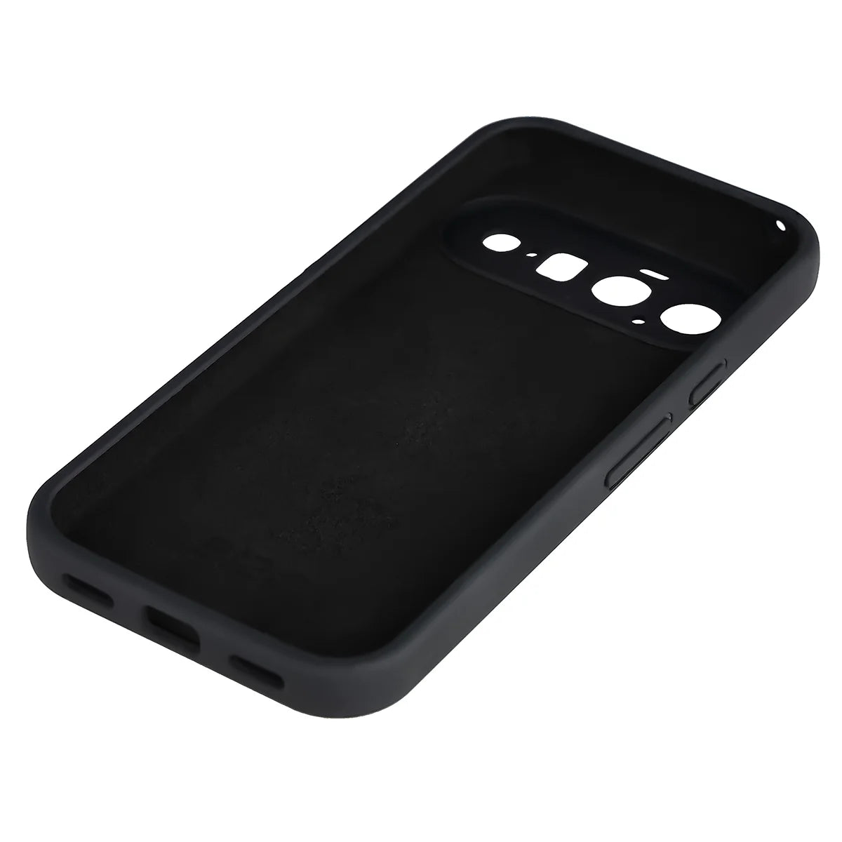 Silikon Handyhülle für Google Pixel 11, Bizon Soft Case, Schwarz