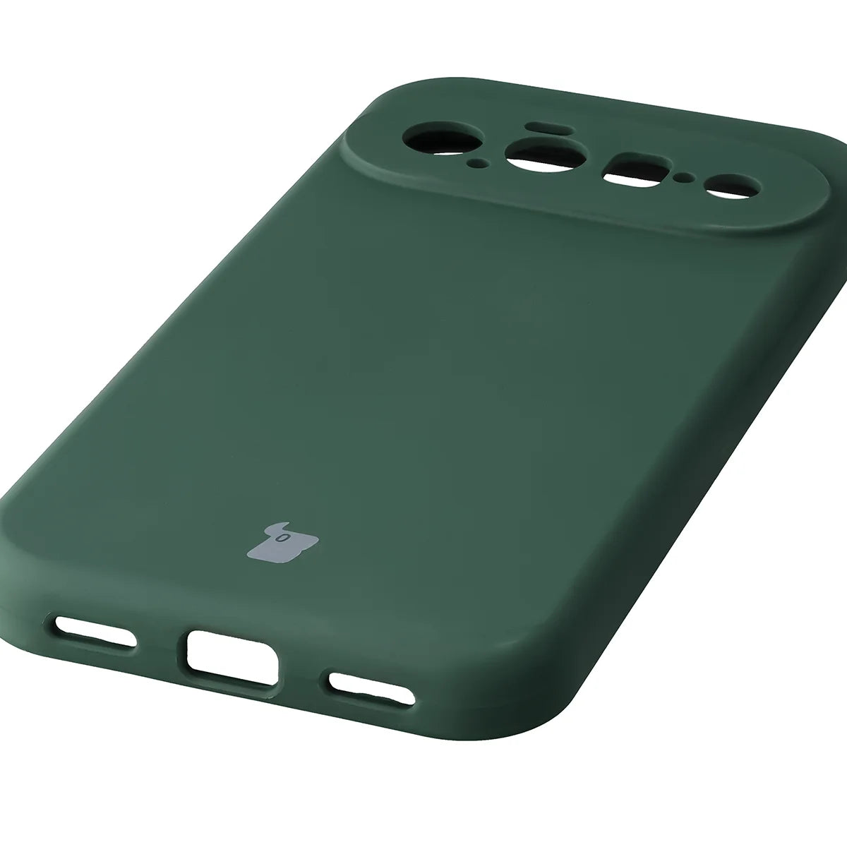 Silikon Handyhülle für Google Pixel 11, Bizon Soft Case, Dunkelgrün
